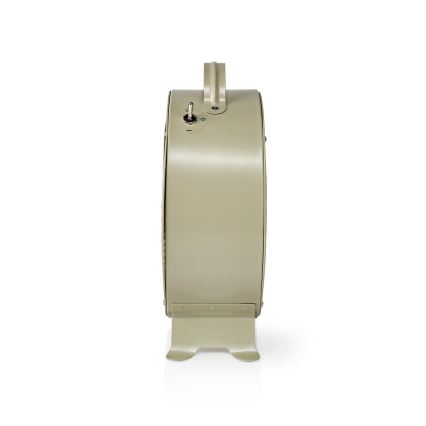 Επιτραπέζιος ανεμιστήρας RETRO 20W/230V γκρι ø25 cm