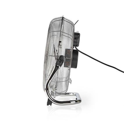 Ανεμιστήρας δαπέδου 80W/230V σε γυαλιστερό χρώμιο