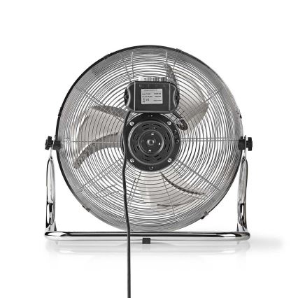 Ανεμιστήρας δαπέδου 80W/230V σε γυαλιστερό χρώμιο