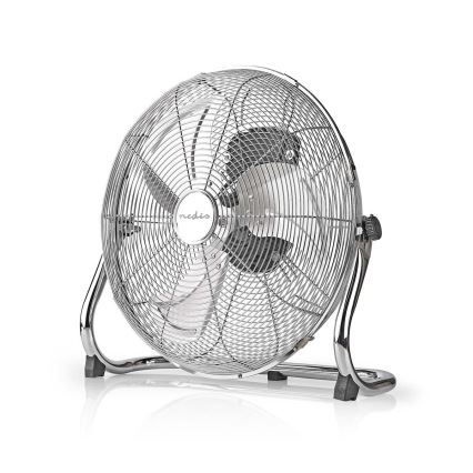 Ανεμιστήρας δαπέδου 80W/230V σε γυαλιστερό χρώμιο