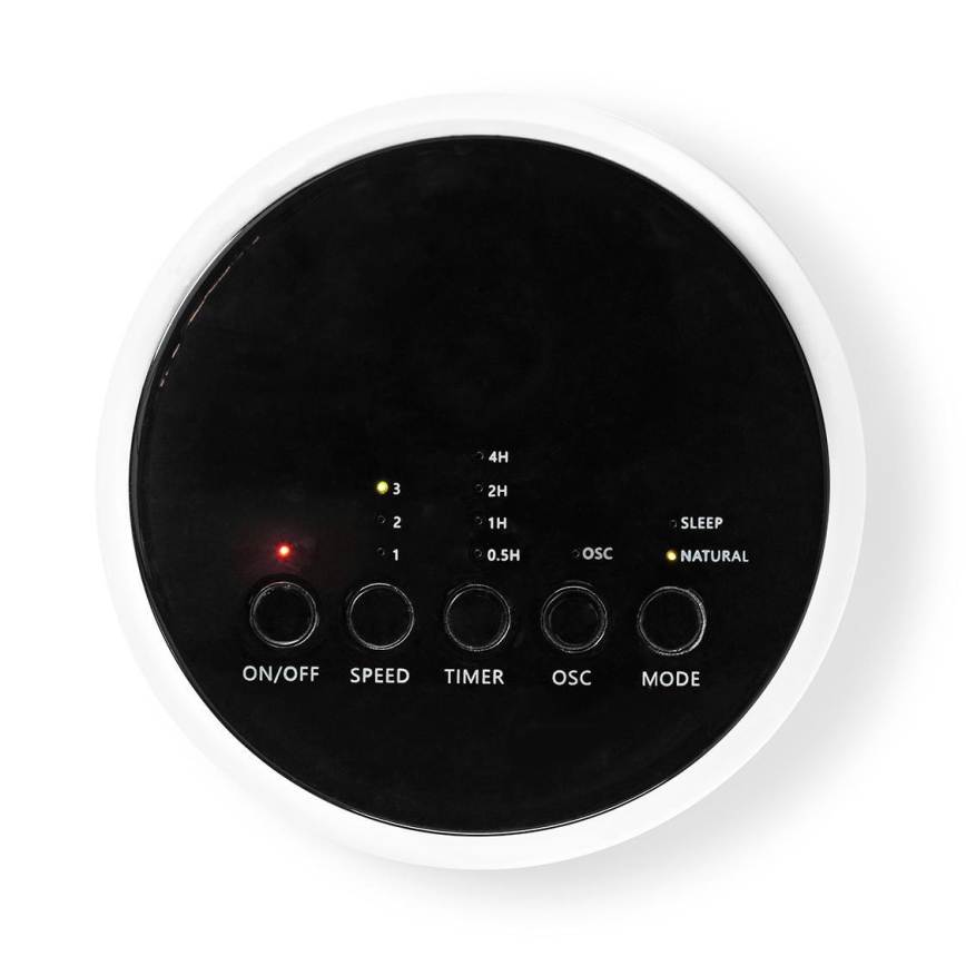 Ανεμιστήρας Ορθοστάτης 50W/230V λευκό + τηλεχειριστήριο
