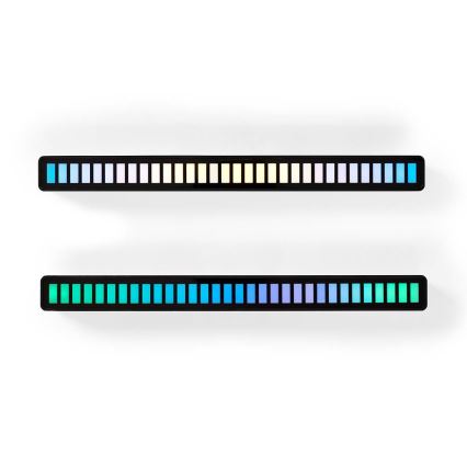 ΣΕΤ 2x Επαναφορτιζόμενος Επιτραπέζιος Φωτισμός LED RGB LED/250 mAh