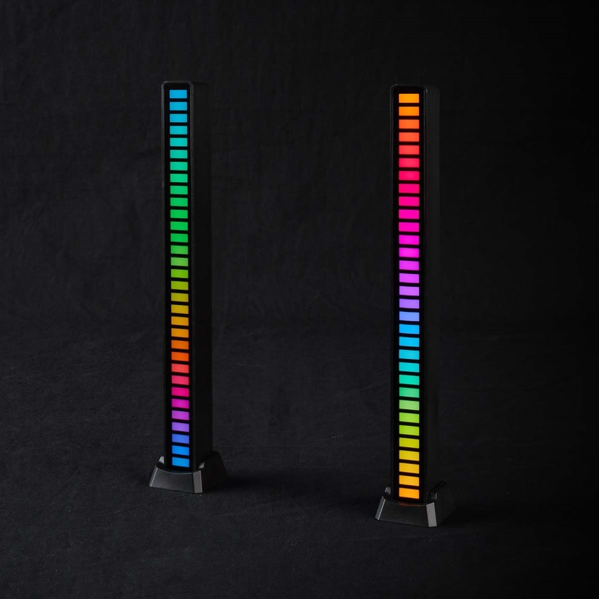Επαναφορτιζόμενο επιτραπέζιο φωτιστικό LED RGB LED/250 mAh