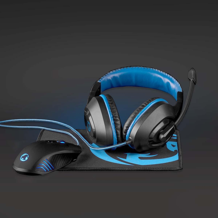 Σετ Gaming 3σε1 μαύρο/μπλε