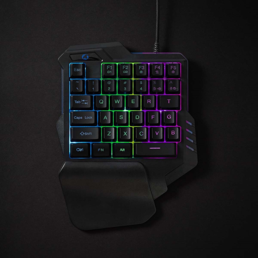 Πληκτρολόγιο Gaming με LED RGB  5V
