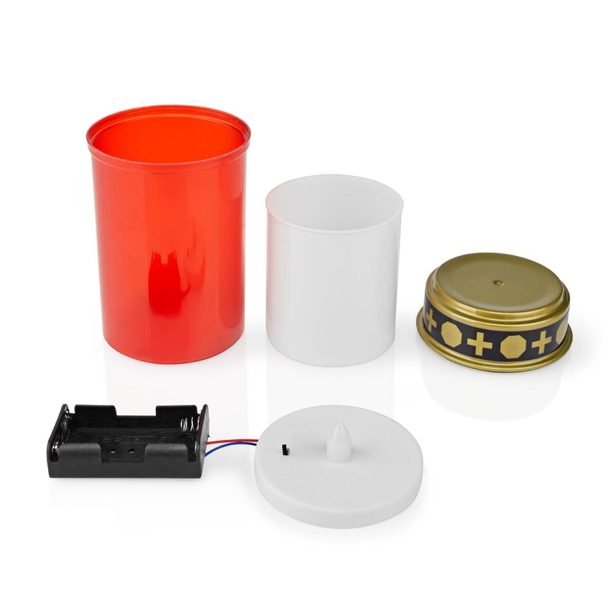 LED Νεκροταφειακό κερί LED/2xAA IP44