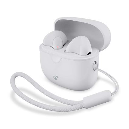 Ασύρματα ακουστικά 250 mAh + 2x 30 mAh λευκά