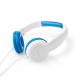 Ενσύρματα ακουστικά μπλε / λευκό