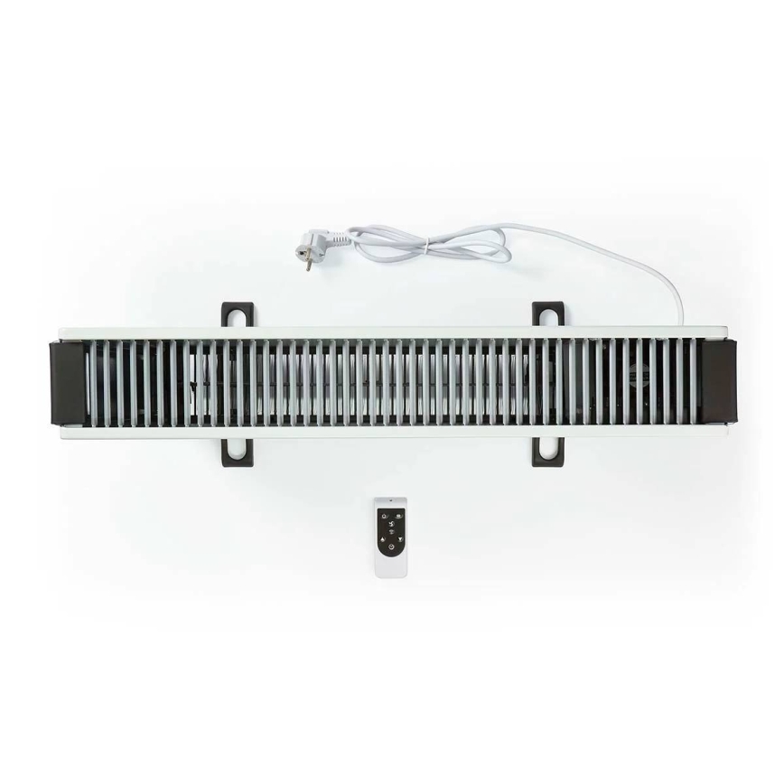 Ηλεκτρικός θερμοπομπός/κονβέκτορας 750/1250/2000W/230V Wi-Fi Tuya + τηλεχειριστήριο