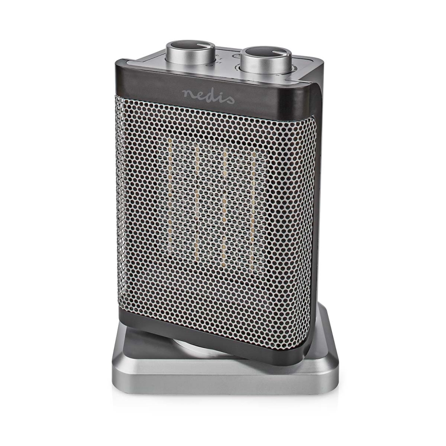 Κεραμικό αερόθερμο 1000/1500W/230V ασημί