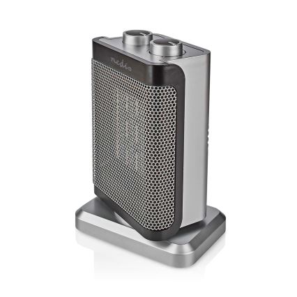 Κεραμικό αερόθερμο 1000/1500W/230V ασημί