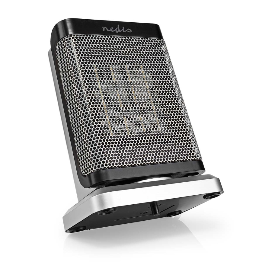 Κεραμικό αερόθερμο 1000/1500W/230V ασημί