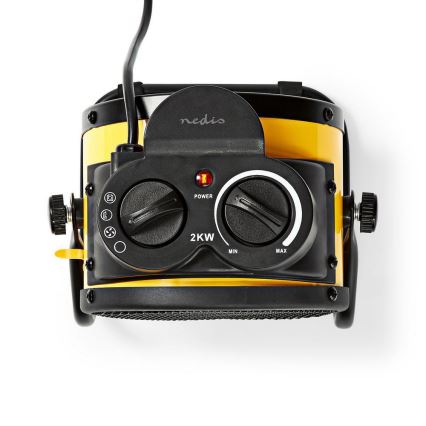 Ανεμιστήρας με θερμαντικό στοιχείο 1000-2000W/230V IP24