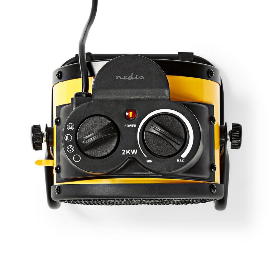 Ανεμιστήρας με θερμαντικό στοιχείο 1000-2000W/230V IP24