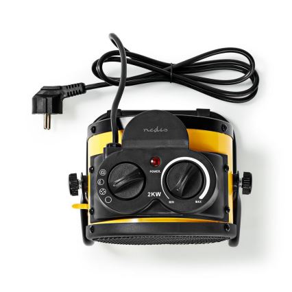 Ανεμιστήρας με θερμαντικό στοιχείο 1000-2000W/230V IP24