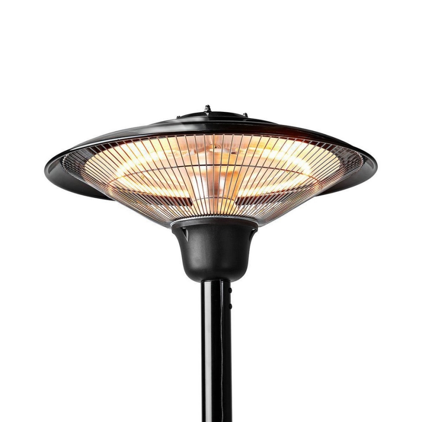 Εξωτερικός ηλεκτρικός θερμαντήρας + βάση 200 εκ. 1500W/230V υπέρυθρος θερμαντήρας για βεράντα IP34