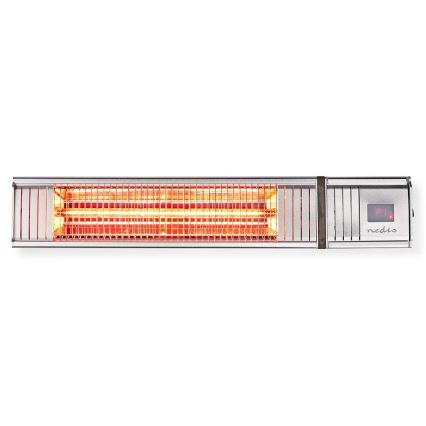 Θερμάστρα εξωτερικού χώρου 100W/2000W/230V IP65 + τηλεχειριστήριο