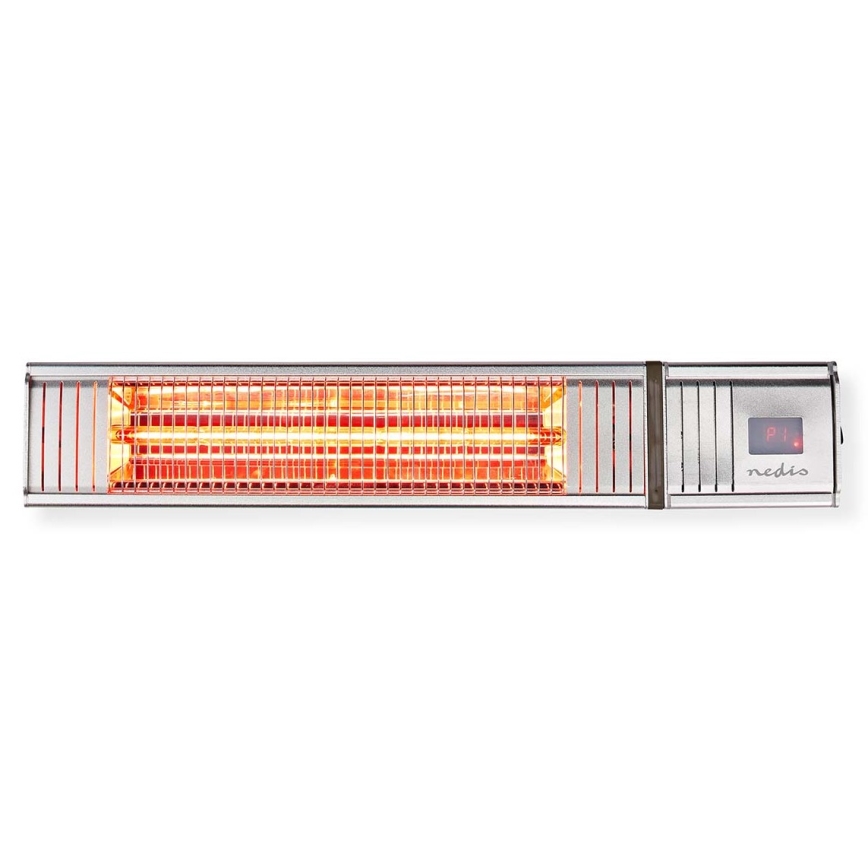 Θερμάστρα εξωτερικού χώρου 100W/2000W/230V IP65 + τηλεχειριστήριο