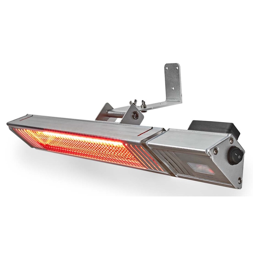 Θερμάστρα εξωτερικού χώρου 100W/2000W/230V IP65 + τηλεχειριστήριο