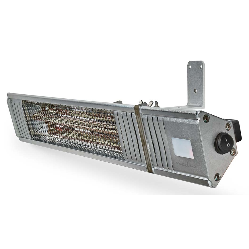 Θερμάστρα εξωτερικού χώρου 100W/2000W/230V IP65 + τηλεχειριστήριο