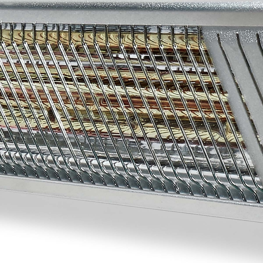 Θερμάστρα εξωτερικού χώρου 100W/2000W/230V IP65 + τηλεχειριστήριο