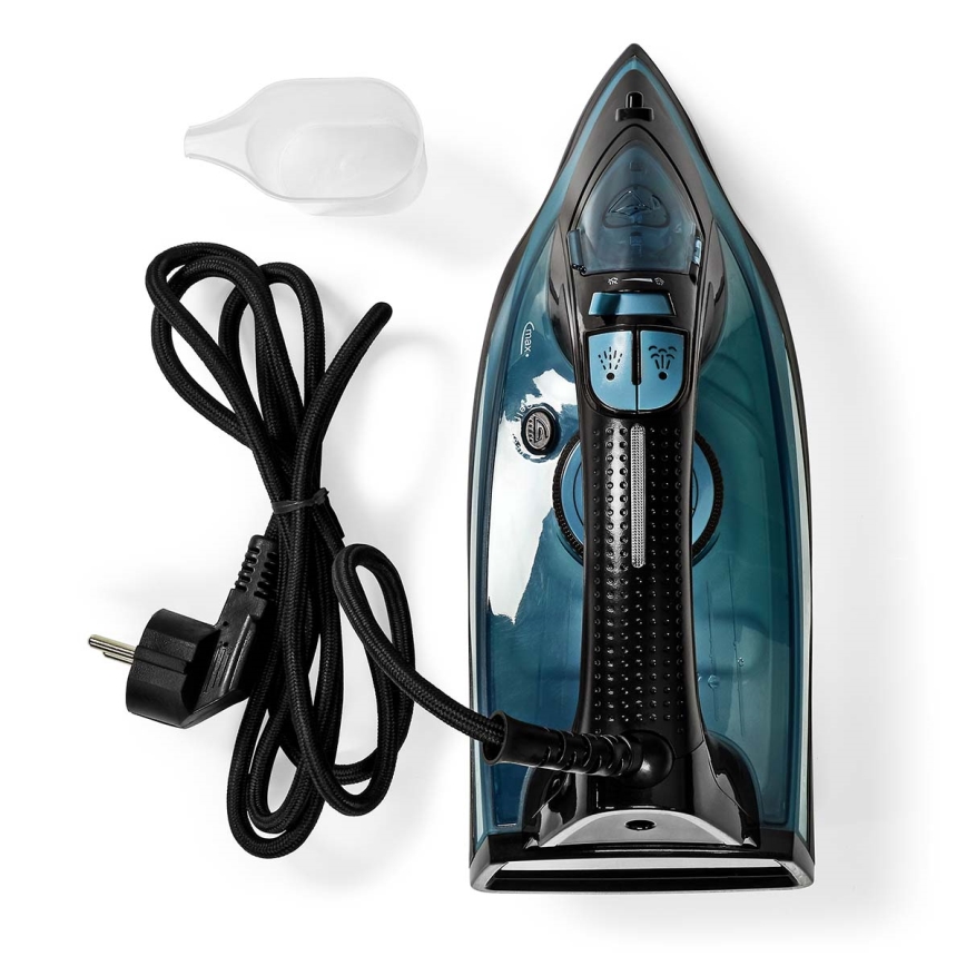 Σίδερο ατμού 2600W/230V μαύρο/μπλε