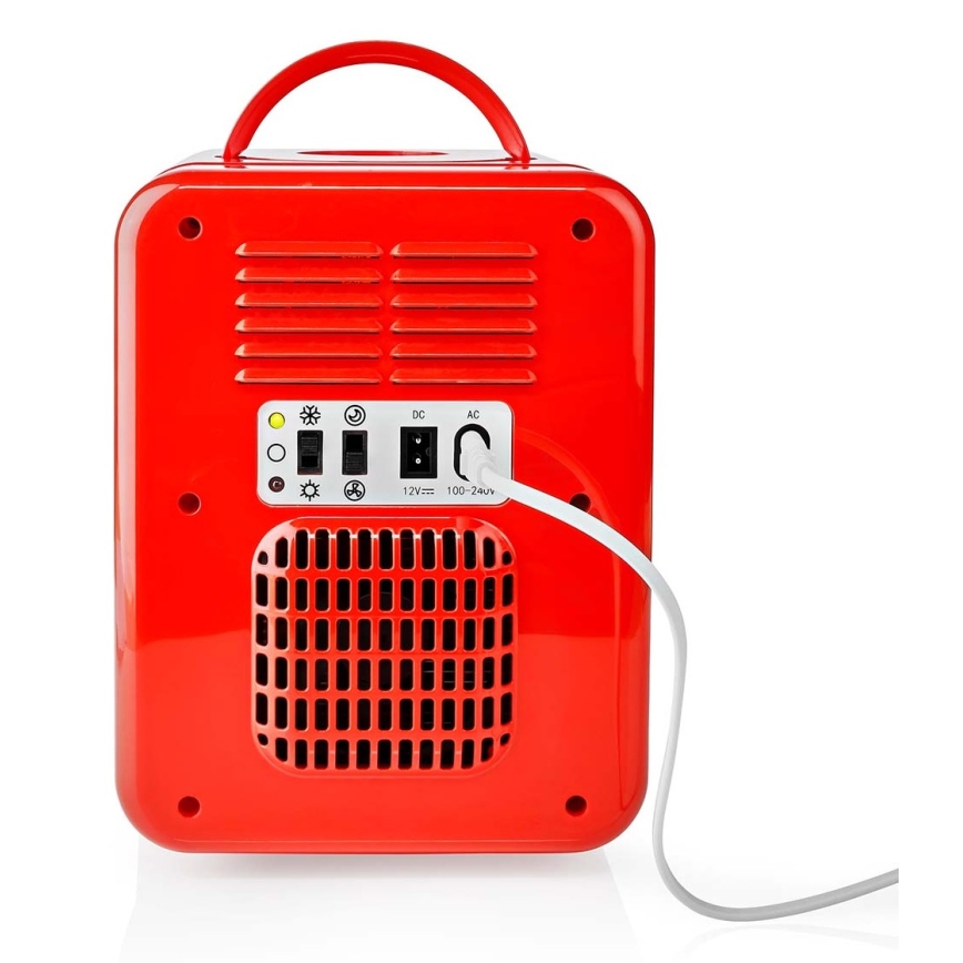 Φορητό μίνι ψυγείο 50W/230V κόκκινο