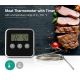 Θερμόμετρο κρέατος με οθόνη και χρονοδιακόπτη 0-250 °C 1xAAA