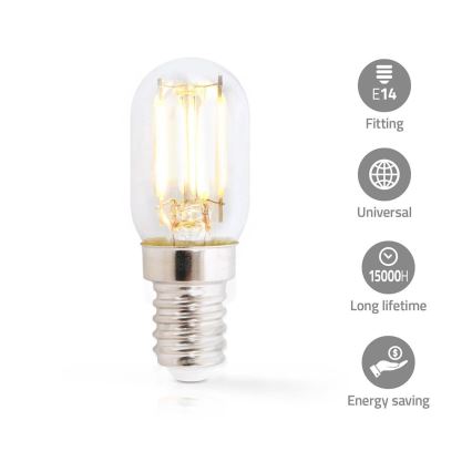 Λαμπτήρας ψυγείου LED T22 E14/1,5W/230V 1800K