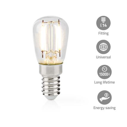 Λαμπτήρας ψυγείου LED T26 E14/2W/230V 2700K