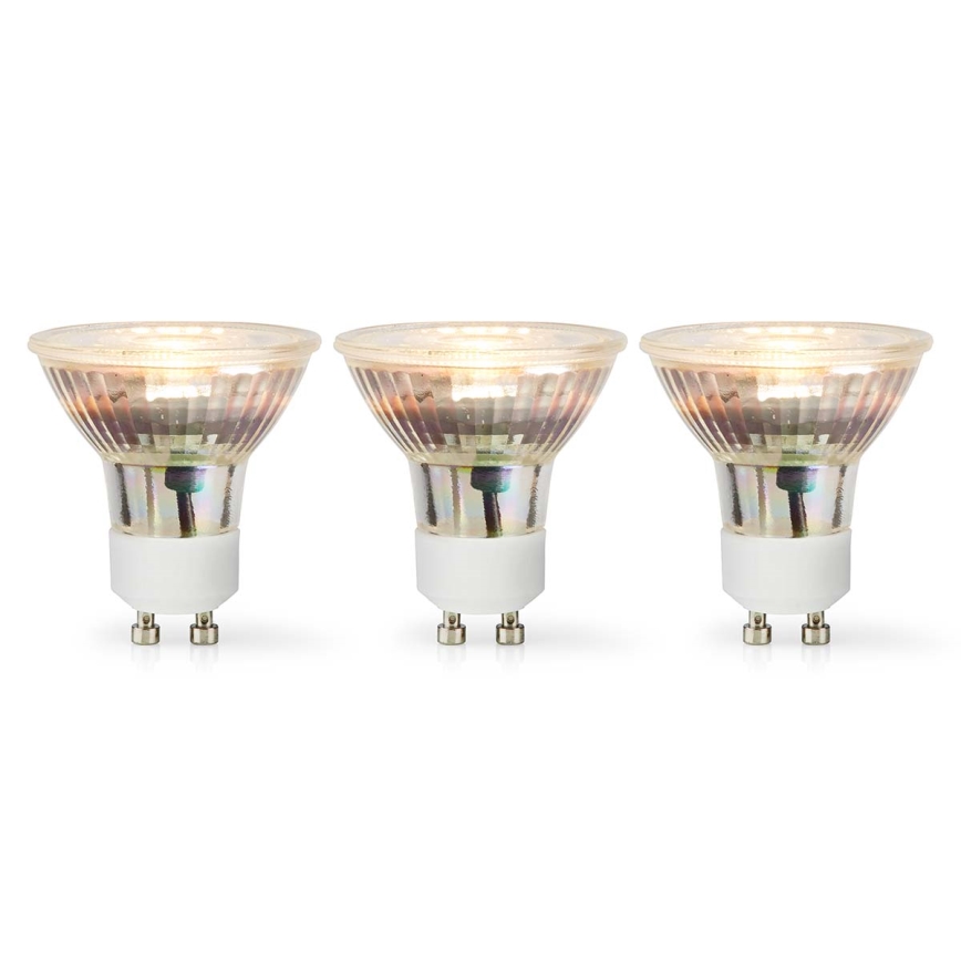 Σετ 3x LED λάμπες GU10/4,5W/230V 2700K