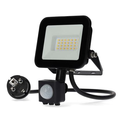 Προβολέας LED με αισθητήρα LED/20W/230V 4000K IP44