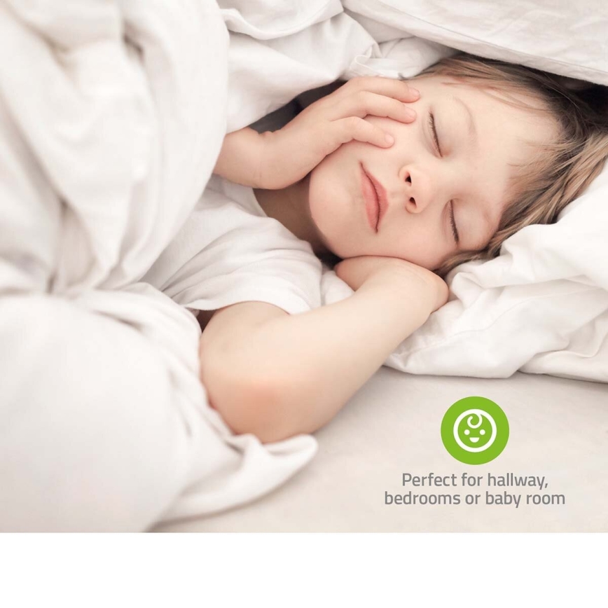 Φωτιστικό νυκτός πρίζας LED με αισθητήρα κίνησης και σούρουπου LED/0,55W/230V λευκό	 LED/0,55W/230V λευκό