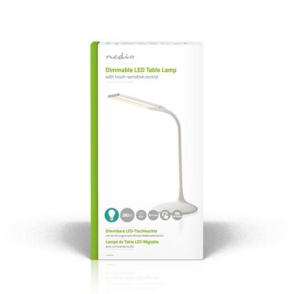 LED Ρυθμιζόμενο Επιτραπέζιο Φωτιστικό LED/6W/5V 2200 mAh λευκό