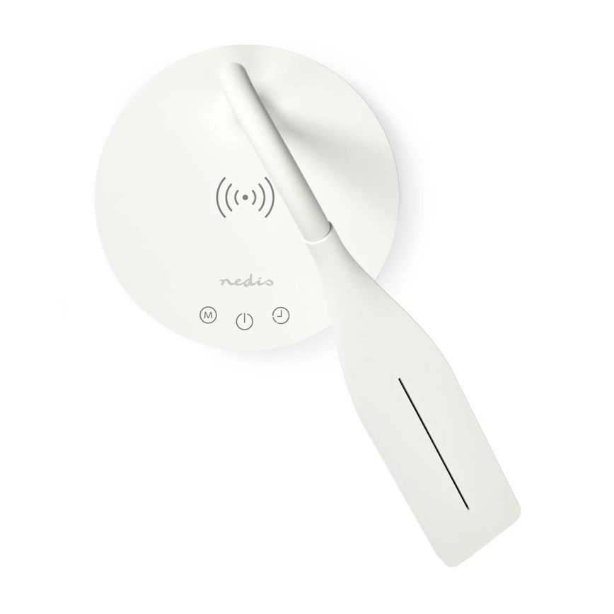LED Dimming αφής εύκαμπτο Επιτραπέζιο φωτιστικό με 15W ασύρματη φόρτιση Qi LED/5,5W/230V 2700-6500K λευκό