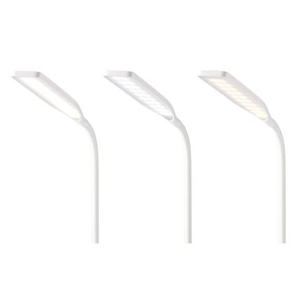 LED Dimming αφής εύκαμπτο Επιτραπέζιο φωτιστικό με 15W ασύρματη φόρτιση Qi LED/5,5W/230V 2700-6500K λευκό