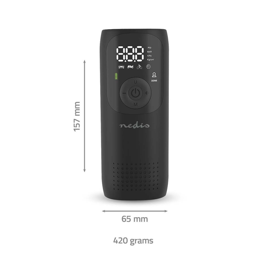 Ψηφιακό κομπρεσέρ αέρος 4000 mAh 5V