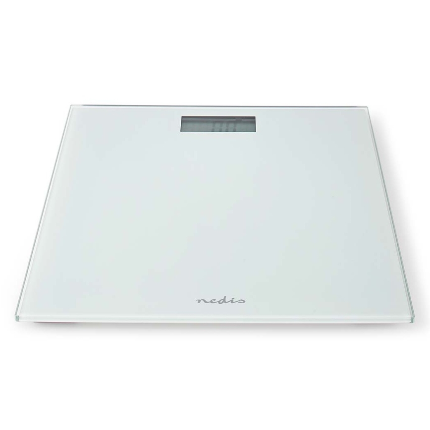 Ψηφιακή προσωπική ζυγαριά 1xCR2032 λευκή