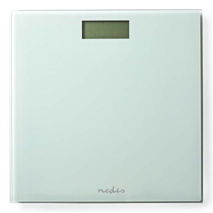 Ψηφιακή προσωπική ζυγαριά 1xCR2032 λευκή