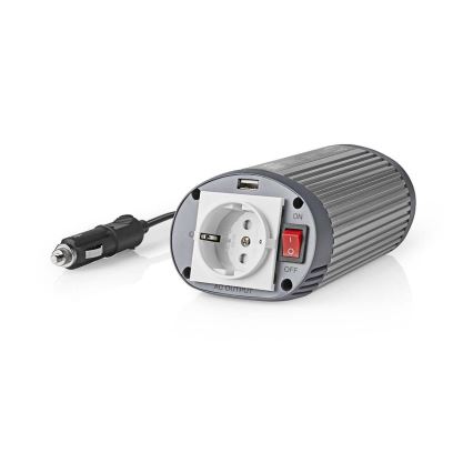 Inverter Τροποποιημένου Ημιτόνου 150W/24/230V + USB