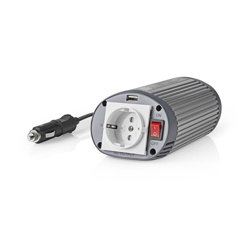 Inverter Τροποποιημένου Ημιτόνου 150W/24/230V + USB