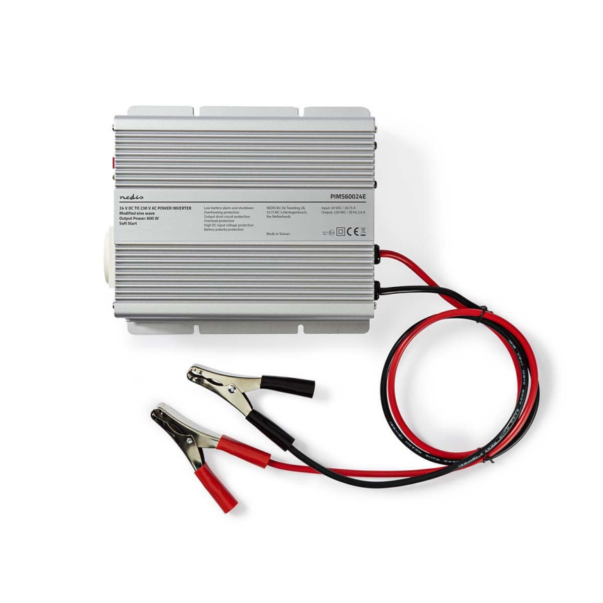 Inverter με έξοδο ημιτονικής κυματομορφής 600W/24/230V