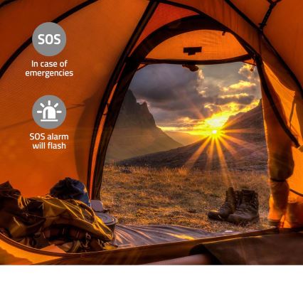 Ραδιόφωνο DAB+/FM με μανιβέλα, ηλιακό πάνελ και LED φακό 5V/2500 mAh πράσινο/μαύρο