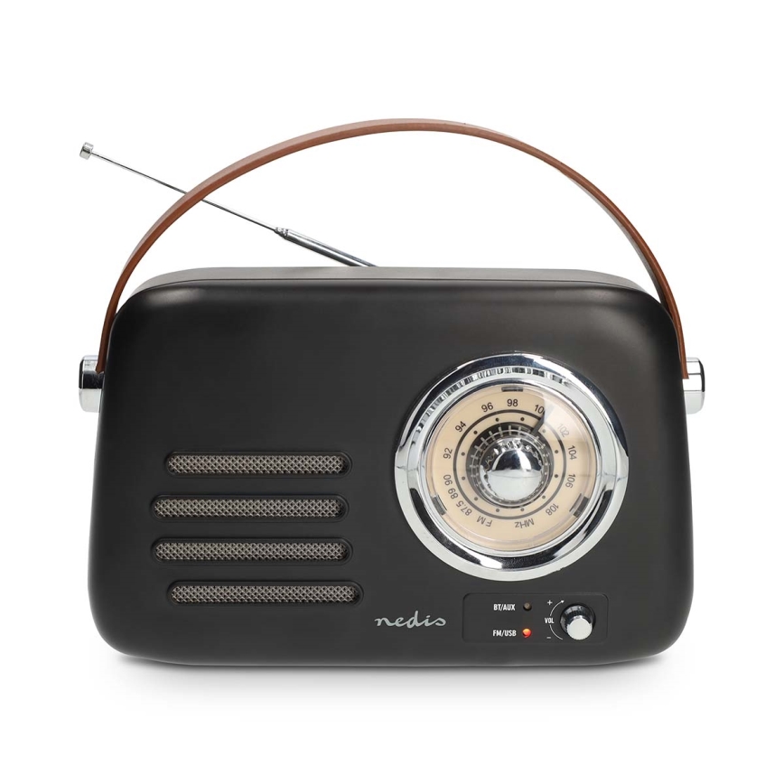 Ρετρό FM ραδιόφωνο 3W/5V 1500 mAh