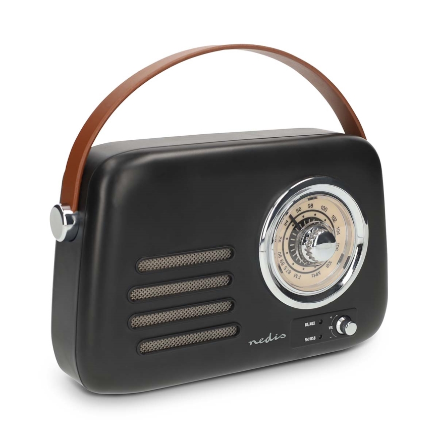 Ρετρό FM ραδιόφωνο 3W/5V 1500 mAh