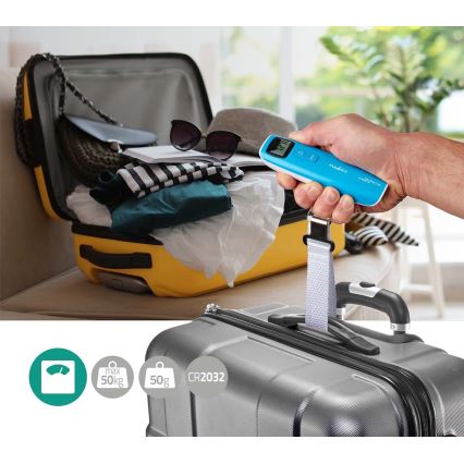 Ψηφιακή ζυγαριά αποσκευών 1xCR2032