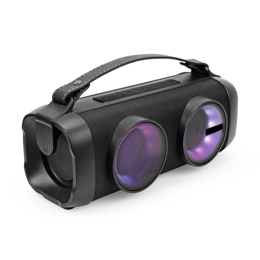 Επαναφορτιζόμενο ηχείο LED RGB 24W/1500 mAh IPX4