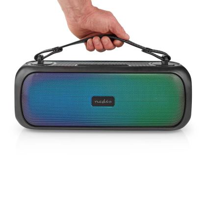 Επαναφορτιζόμενο ηχείο LED RGB 45W/3000 mAh IPX5