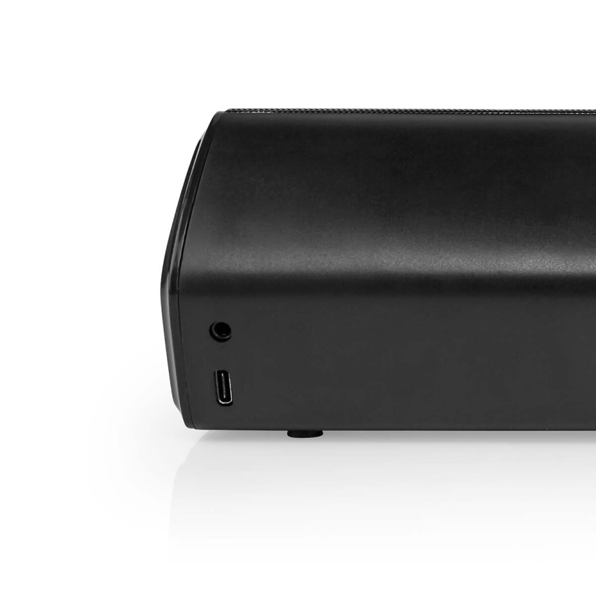 Επαναφορτιζόμενο ηχείο LED RGB 18W/1200 mAh