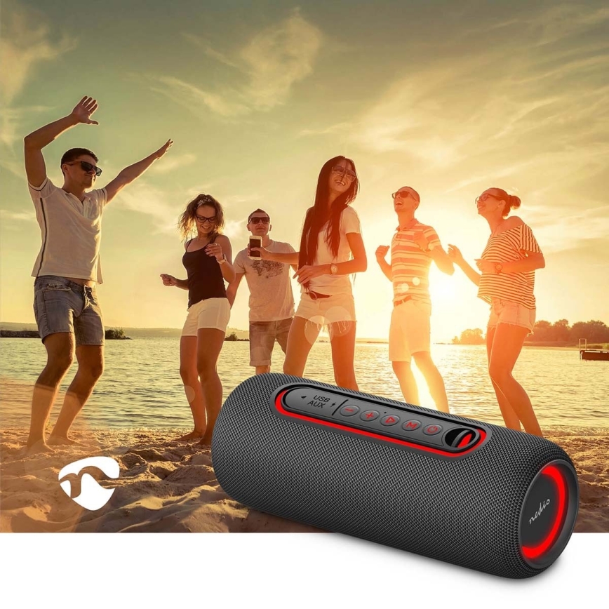 Επαναφορτιζόμενο ηχείο LED RGB 30W/2000 mAh IPX5